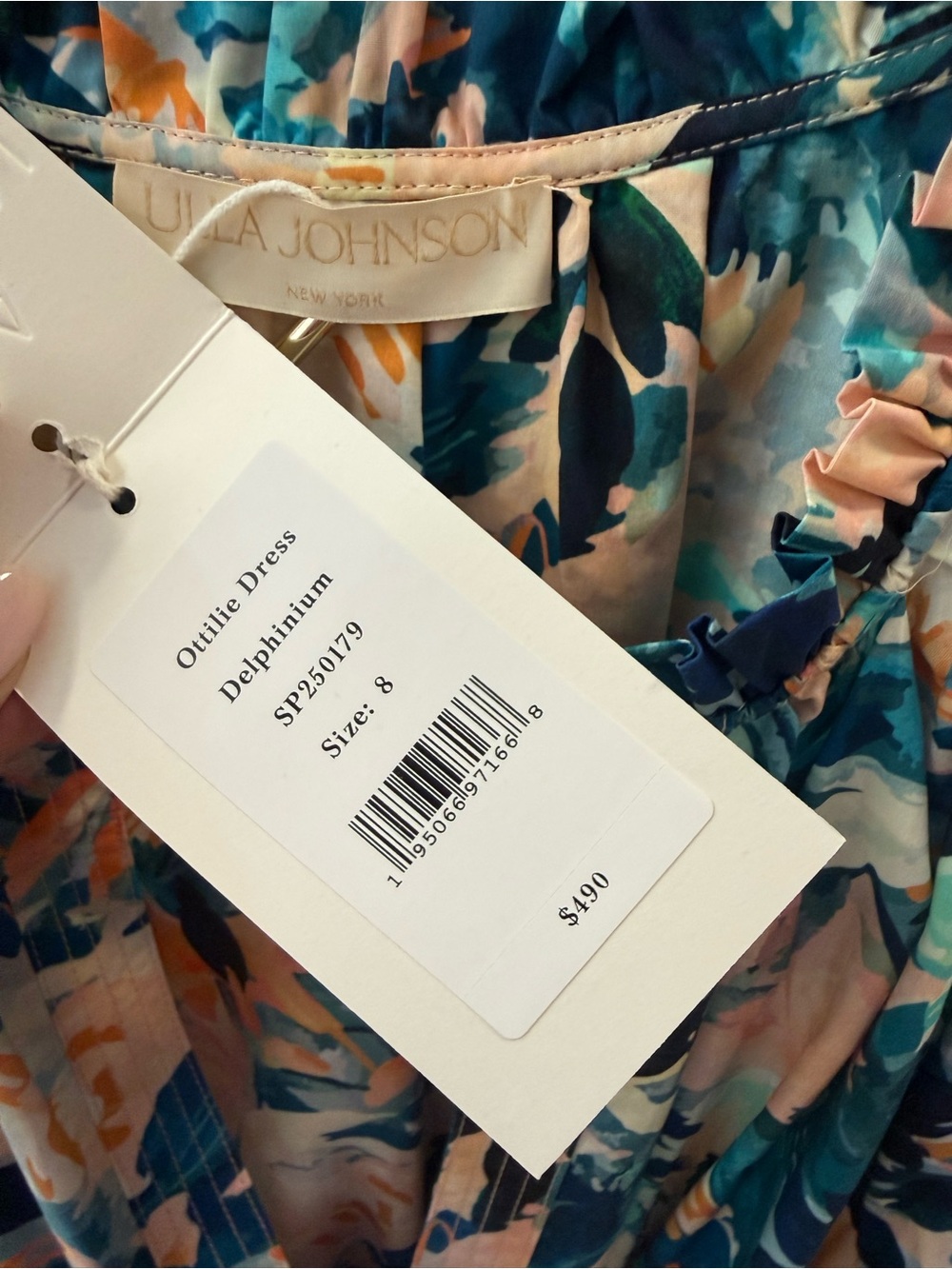 Ulla Johnson delphinium Dress NWT - Picture 9 of 10